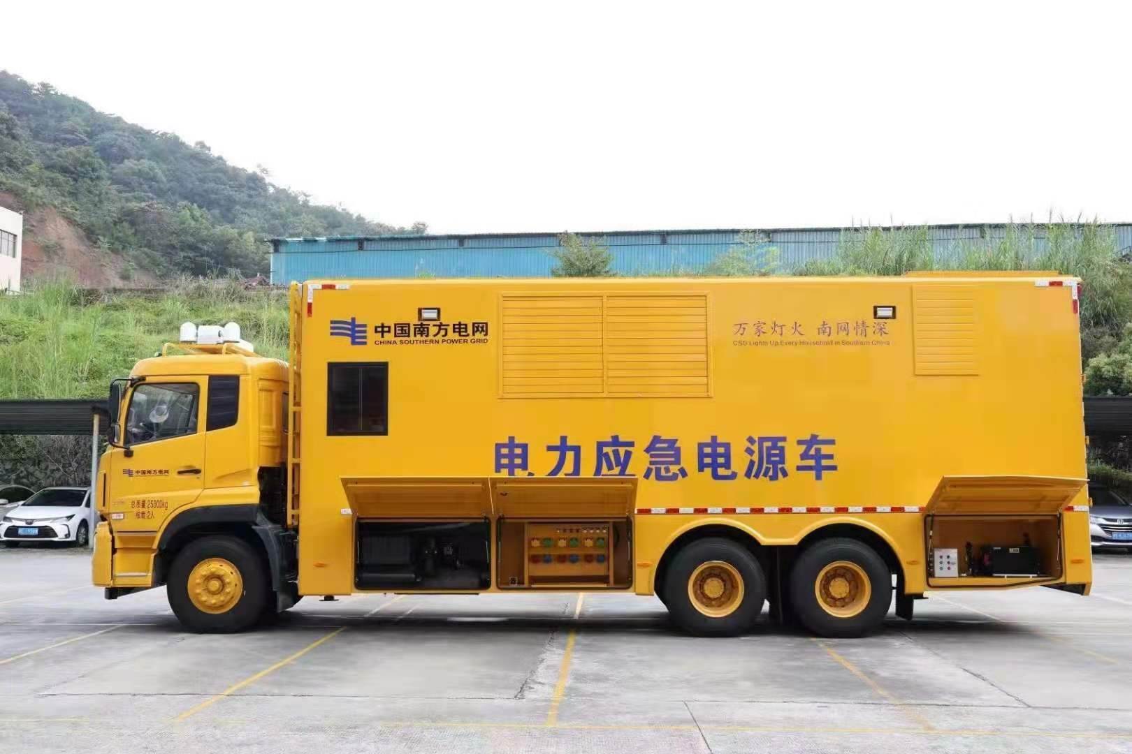 仁布安康大型柴油发电机发电车UPS电源出租租赁